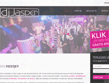 Tablet Screenshot of djjasper.com